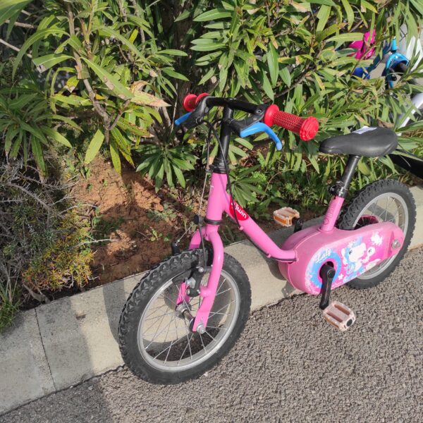 Vélo 14 pouces avec petites roues